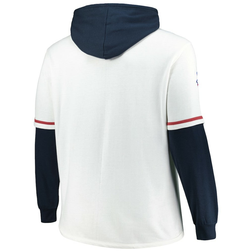 Boston Red Sox '47 Big & Tall Trifecta Shortstop Pullover Hoodie - MLB