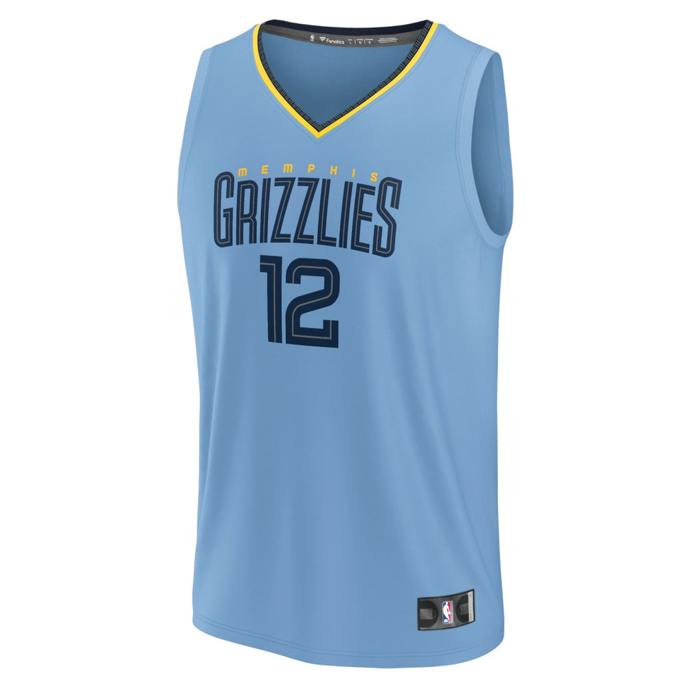 Ja Morant Memphis Grizzlies Youth Fast Break Replica Player Jersey Statement Edition Light Blue - NBA