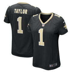 Alontae Taylor New Orleans Saints Women's Team Game Jersey Black | Nike for Sale