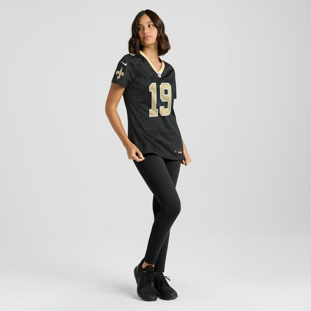 Blake Grupe New Orleans Saints Women's Team Game Jersey Black | Nike for Sale