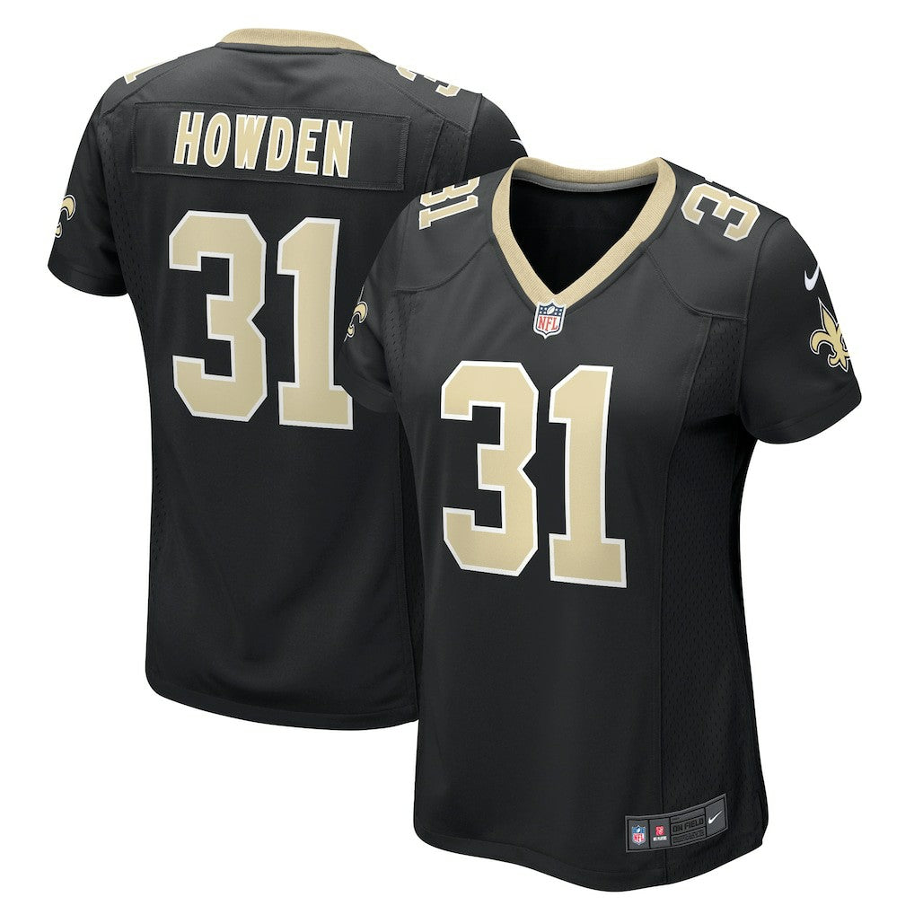 Jordan Howden New Orleans Saints Women's Team Game Jersey Black | Nike for Sale