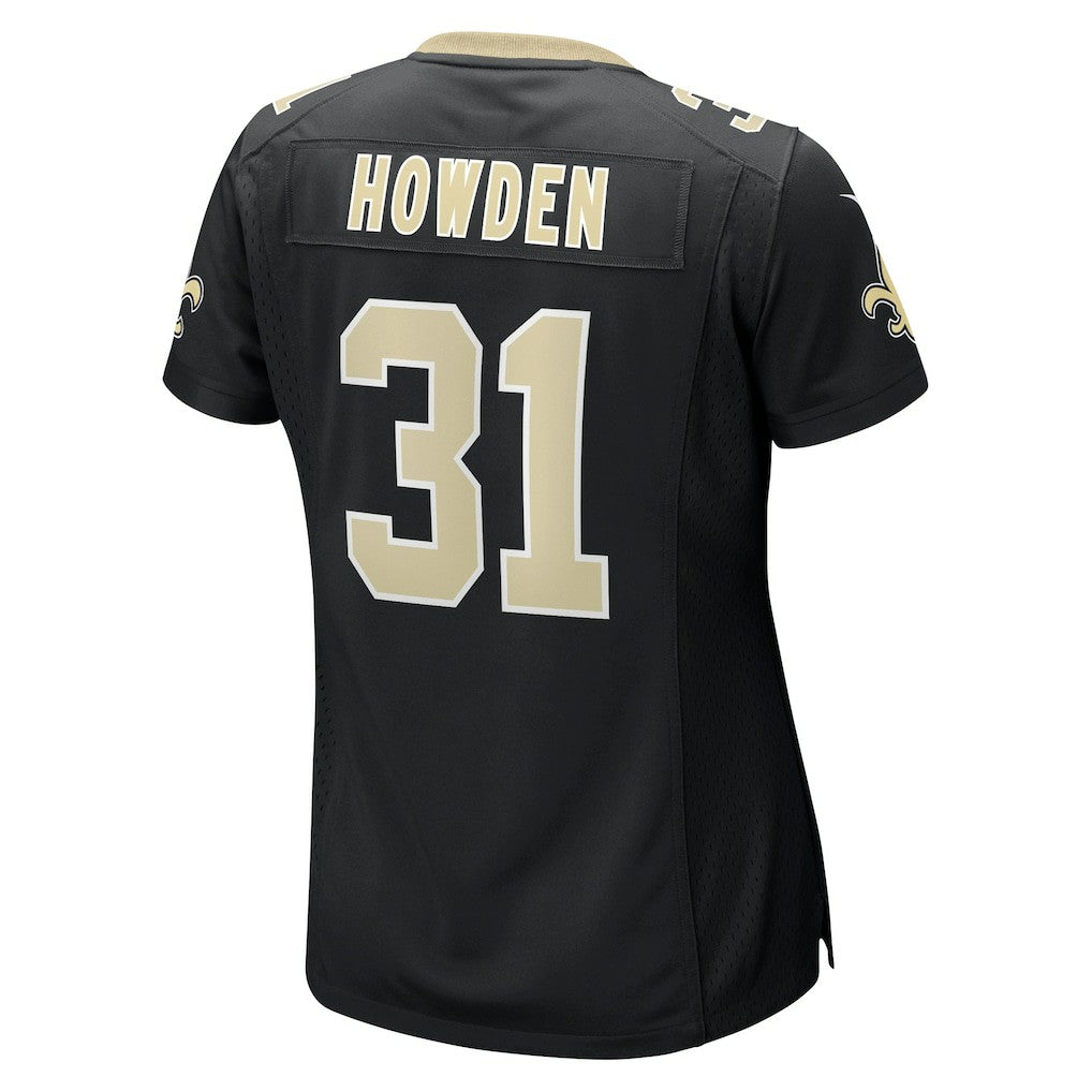 Jordan Howden New Orleans Saints Women's Team Game Jersey Black | Nike for Sale