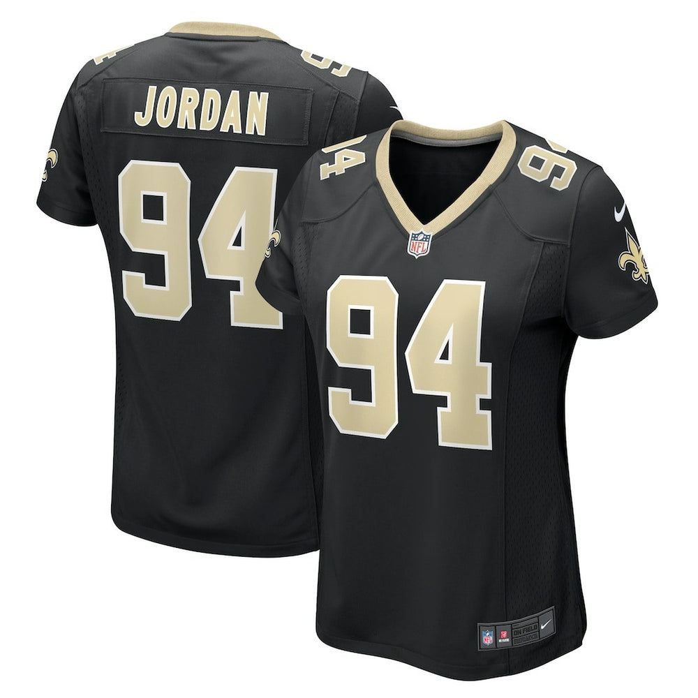 Cameron Jordan New Orleans Saints Women's Team Game Jersey Black | Nike for Sale