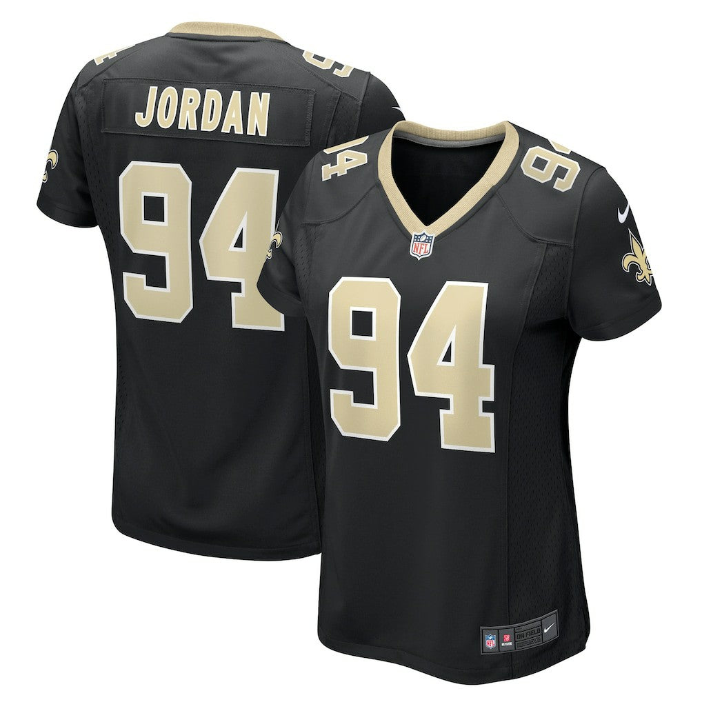 Cameron Jordan New Orleans Saints Women's Team Game Jersey Black | Nike for Sale