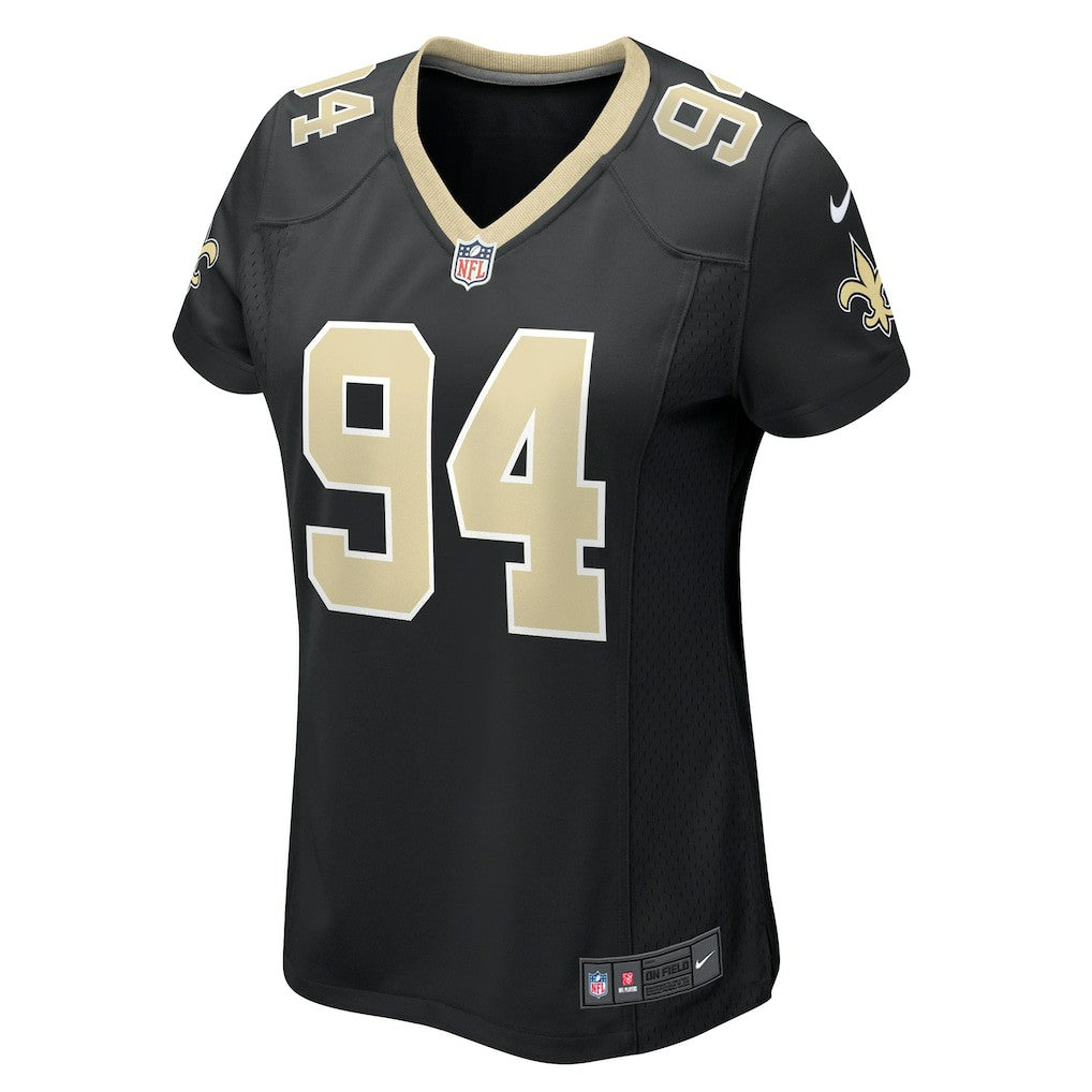 Cameron Jordan New Orleans Saints Women's Team Game Jersey Black | Nike for Sale