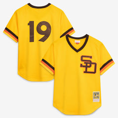 Tony Gwynn San Diego Padres Mitchell & Ness Authentic Batting Practice Jersey - MLB