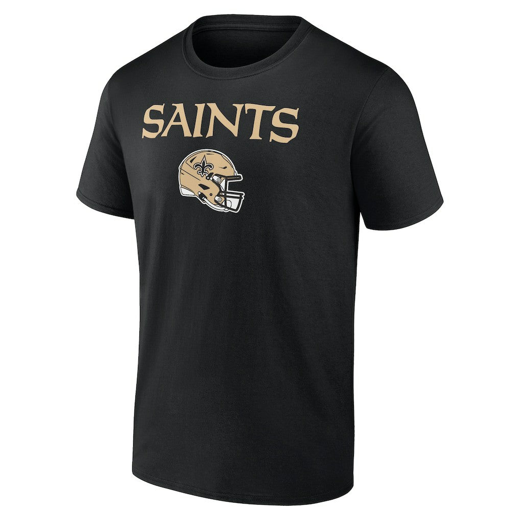 Alvin Kamara New Orleans Saints Team Wordmark Player Name & Number T-Shirt Black | NFL