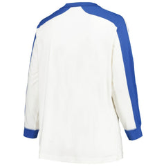 Atlanta Braves '47 Women's Plus Size Caribou Raglan Long Sleeve T-Shirt - MLB