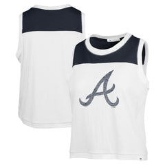 Atlanta Braves '47 Women's Plus Size Waist Length Muscle Tank Top - MLB