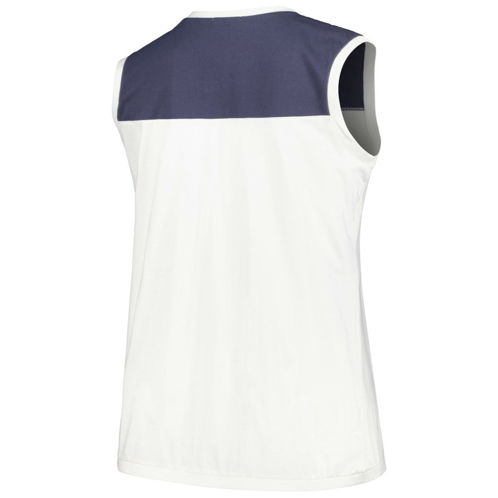 Tampa Bay Rays '47 Women's Plus Size Waist Length Muscle Tank Top - MLB