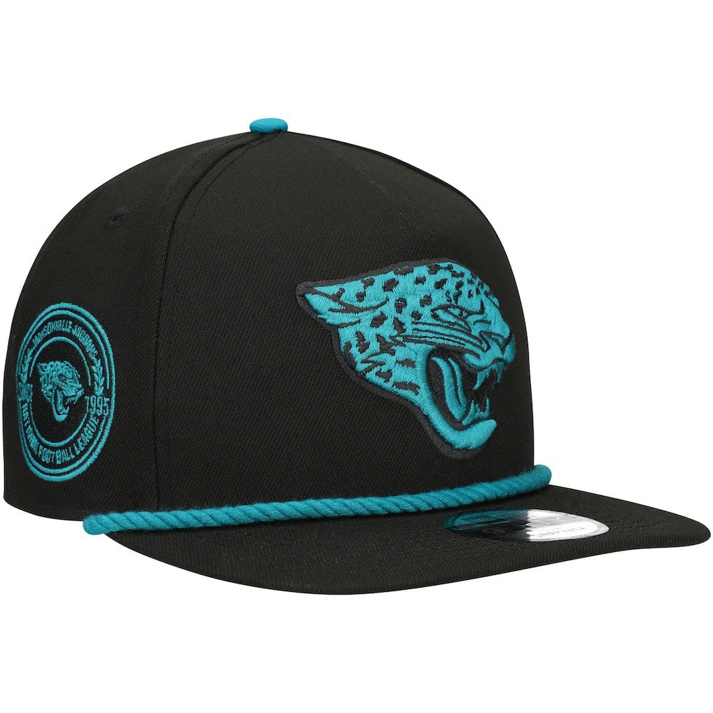 Jacksonville Jaguars New Era Captain Snapback Hat Black | NFL