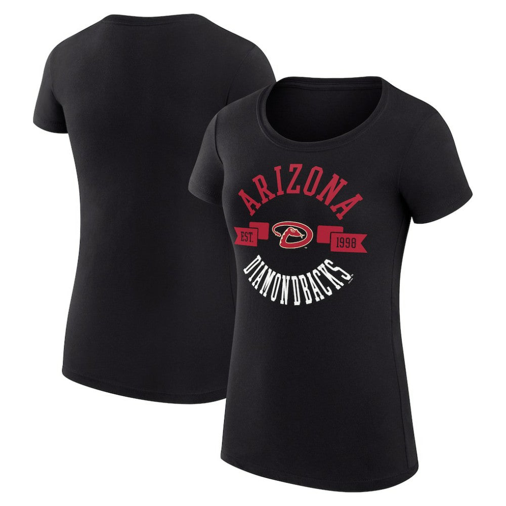 Arizona Diamondbacks G-III 4Her by Carl Banks Women's Super-Slim Fit Lightweight City Graphic T-Shirt - MLB