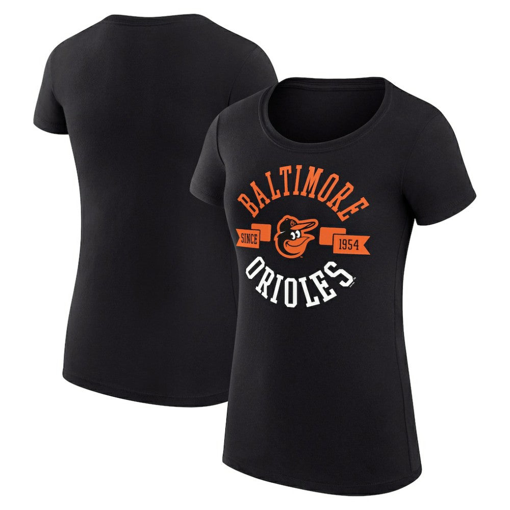 Baltimore Orioles G-III 4Her by Carl Banks Women's Super-Slim Fit Lightweight City Graphic T-Shirt - MLB