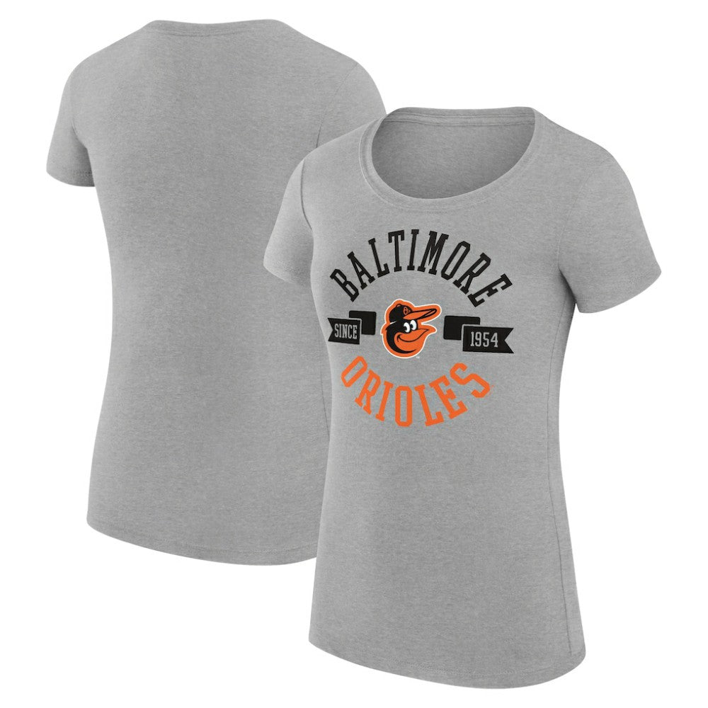 Baltimore Orioles G-III 4Her by Carl Banks Women's Super-Slim Fit Lightweight City Graphic T-Shirt - MLB