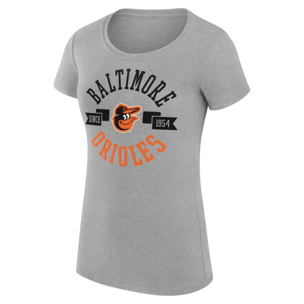 Baltimore Orioles G-III 4Her by Carl Banks Women's Super-Slim Fit Lightweight City Graphic T-Shirt - MLB