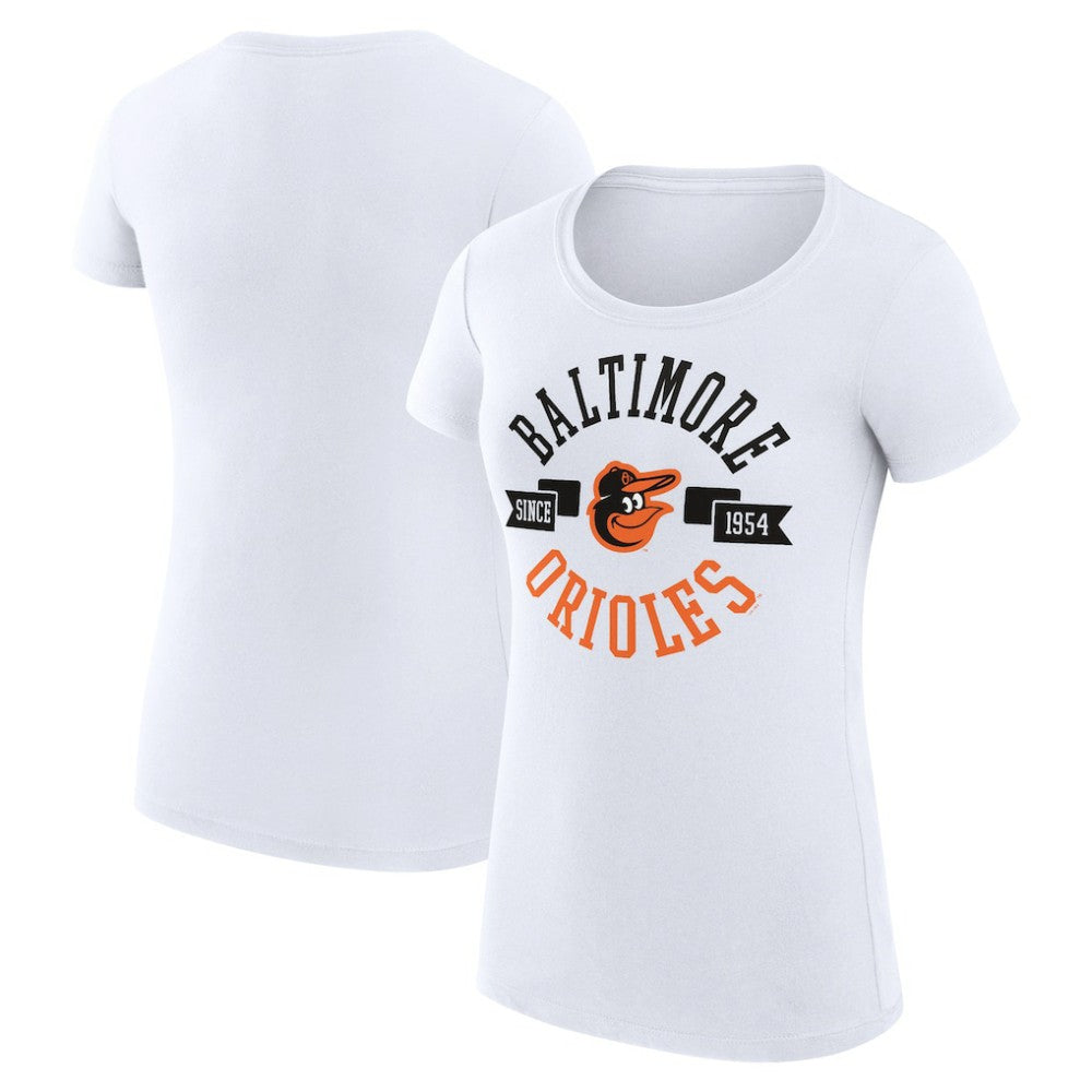 Baltimore Orioles G-III 4Her by Carl Banks Women's Super-Slim Fit Lightweight City Graphic T-Shirt - MLB