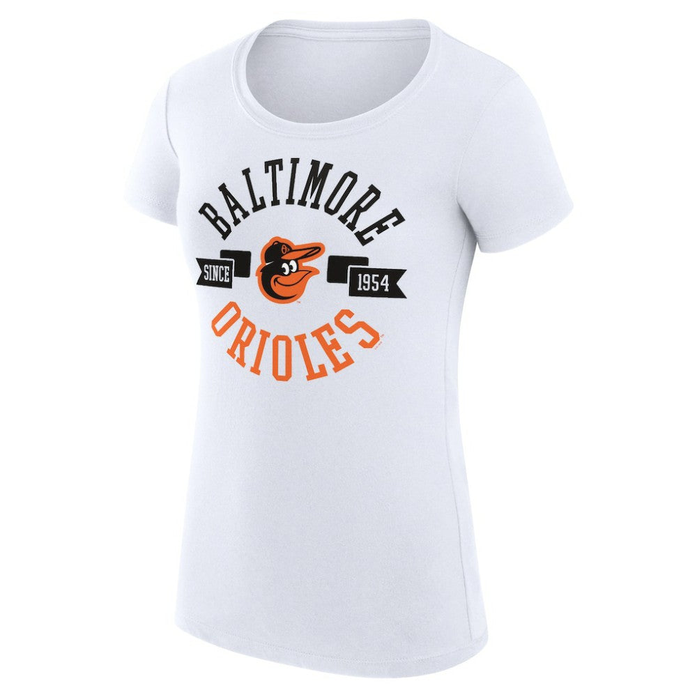Baltimore Orioles G-III 4Her by Carl Banks Women's Super-Slim Fit Lightweight City Graphic T-Shirt - MLB