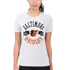 Baltimore Orioles G-III 4Her by Carl Banks Women's Super-Slim Fit Lightweight City Graphic T-Shirt - MLB