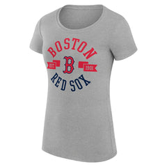 Boston Red Sox G-III 4Her by Carl Banks Women's Super-Slim Fit Lightweight City Graphic T-Shirt - MLB