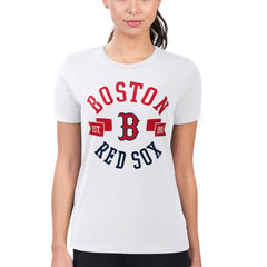 Boston Red Sox G-III 4Her by Carl Banks Women's Super-Slim Fit Lightweight City Graphic T-Shirt - MLB
