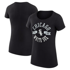 Chicago White Sox G-III 4Her by Carl Banks Women's Super-Slim Fit Lightweight City Graphic T-Shirt - MLB