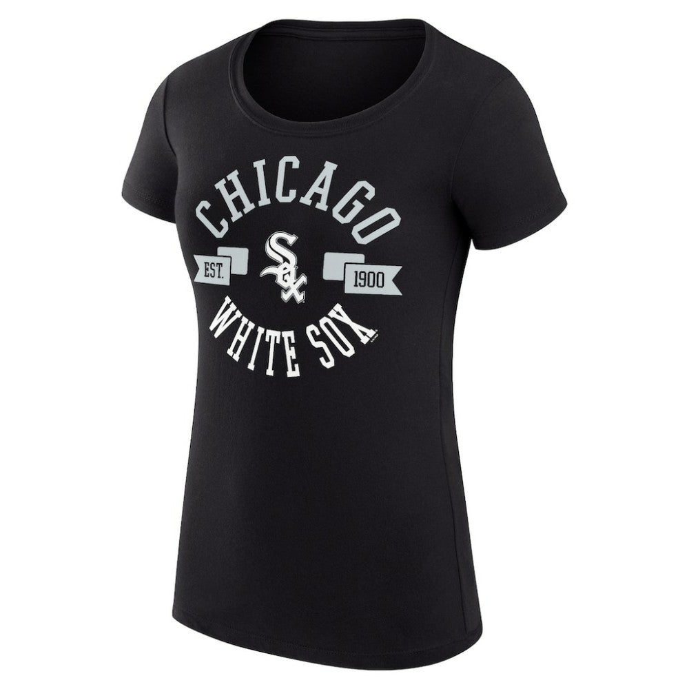 Chicago White Sox G-III 4Her by Carl Banks Women's Super-Slim Fit Lightweight City Graphic T-Shirt - MLB