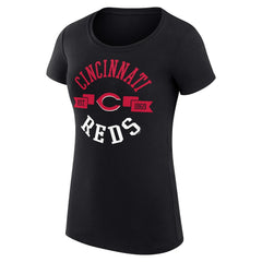 Cincinnati Reds G-III 4Her by Carl Banks Women's Super-Slim Fit Lightweight City Graphic T-Shirt - MLB