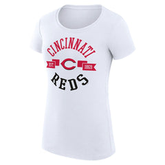 Cincinnati Reds G-III 4Her by Carl Banks Women's Super-Slim Fit Lightweight City Graphic T-Shirt - MLB