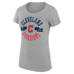 Cleveland Guardians G-III 4Her by Carl Banks Women's Super-Slim Fit Lightweight City Graphic T-Shirt - MLB