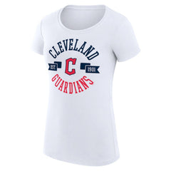 Cleveland Guardians G-III 4Her by Carl Banks Women's Super-Slim Fit Lightweight City Graphic T-Shirt - MLB