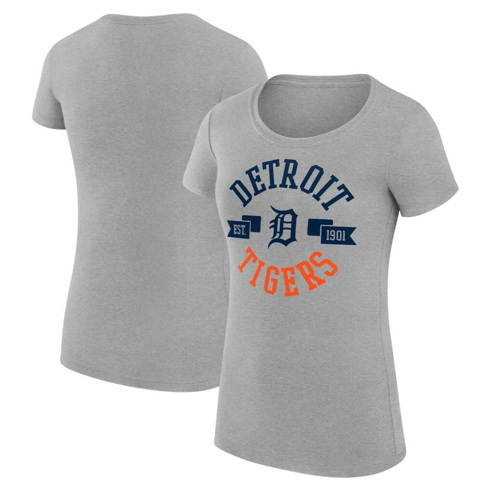 Detroit Tigers G-III 4Her by Carl Banks Women's Super-Slim Fit Lightweight City Graphic T-Shirt - MLB
