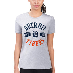 Detroit Tigers G-III 4Her by Carl Banks Women's Super-Slim Fit Lightweight City Graphic T-Shirt - MLB