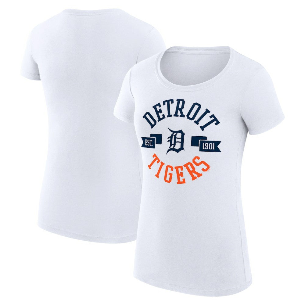 Detroit Tigers G-III 4Her by Carl Banks Women's Super-Slim Fit Lightweight City Graphic T-Shirt - MLB