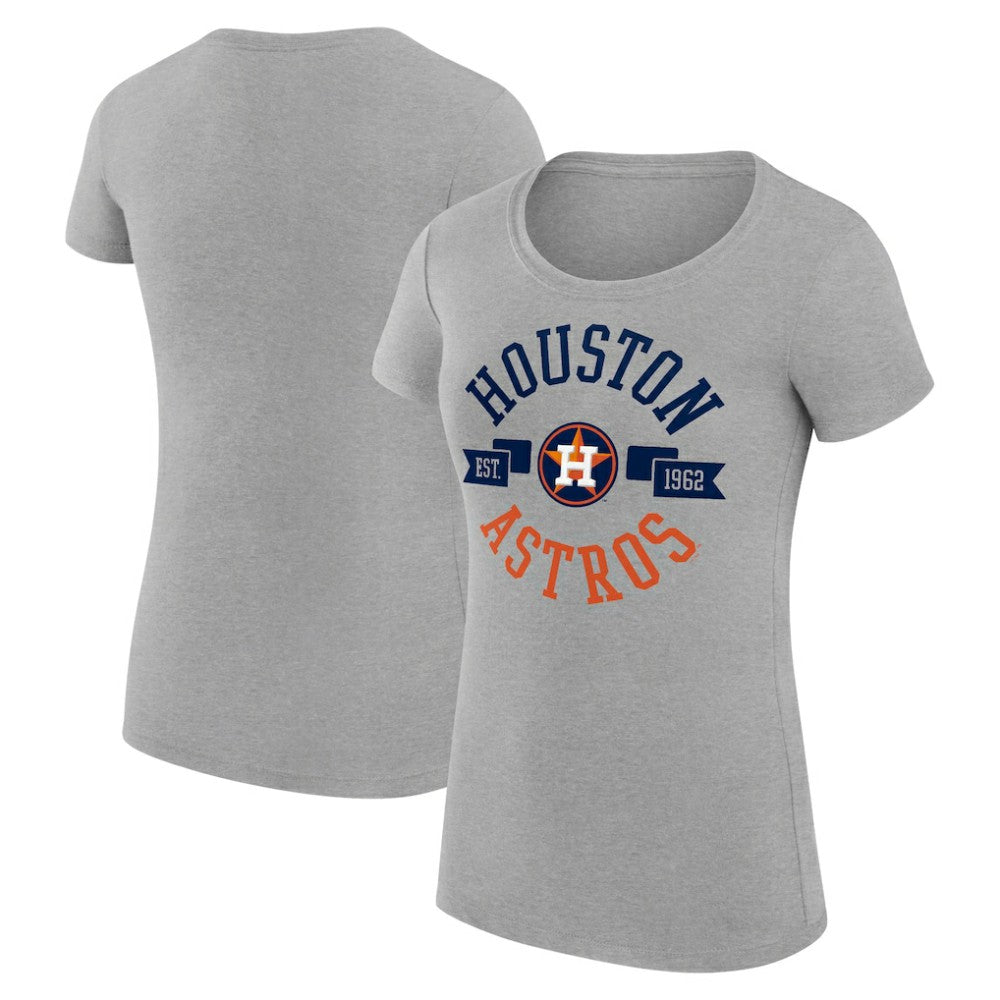 Houston Astros G-III 4Her by Carl Banks Women's Super-Slim Fit Lightweight City Graphic T-Shirt - MLB