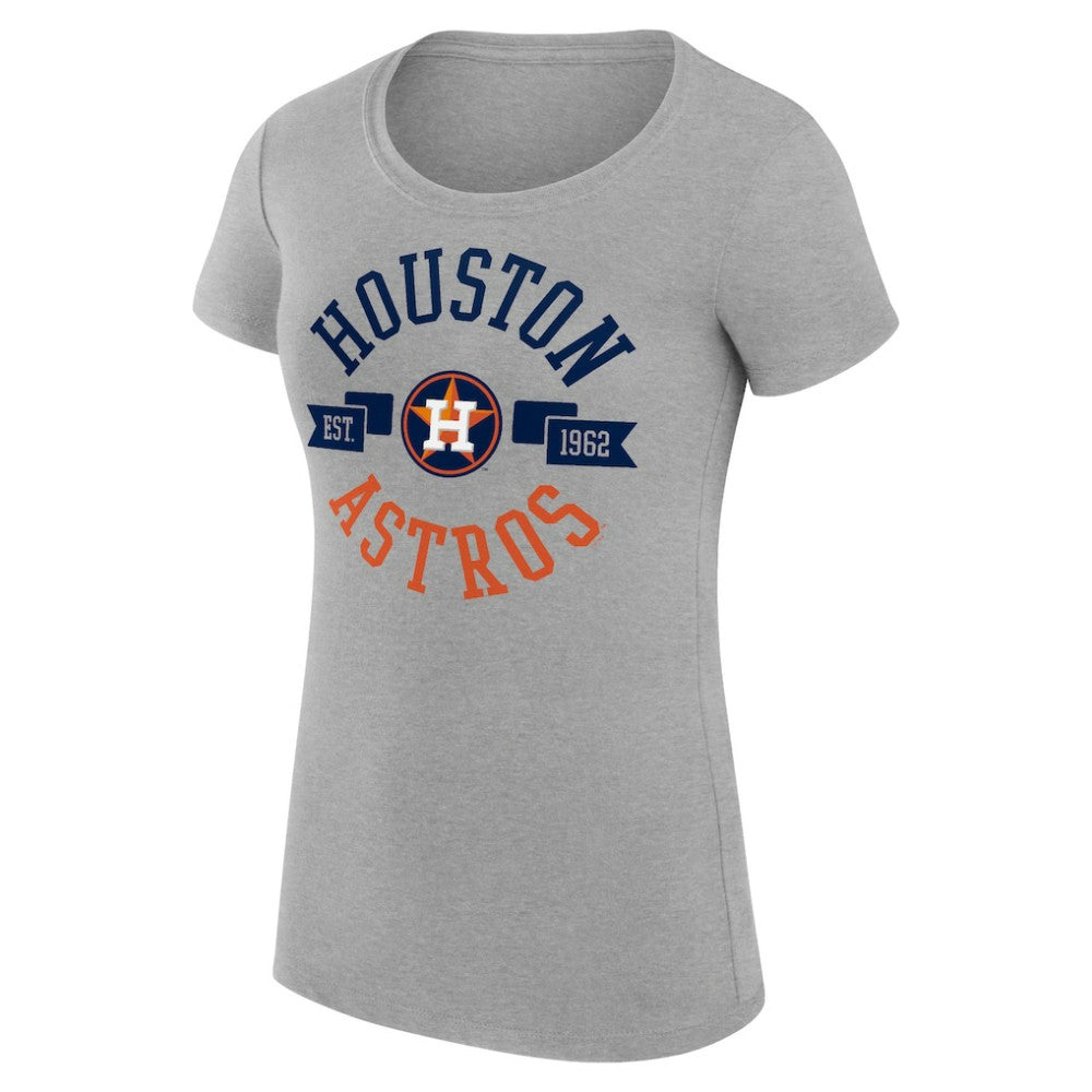 Houston Astros G-III 4Her by Carl Banks Women's Super-Slim Fit Lightweight City Graphic T-Shirt - MLB