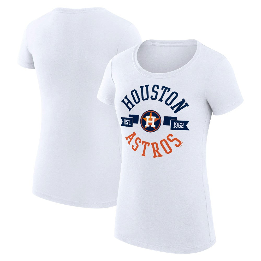 Houston Astros G-III 4Her by Carl Banks Women's Super-Slim Fit Lightweight City Graphic T-Shirt - MLB