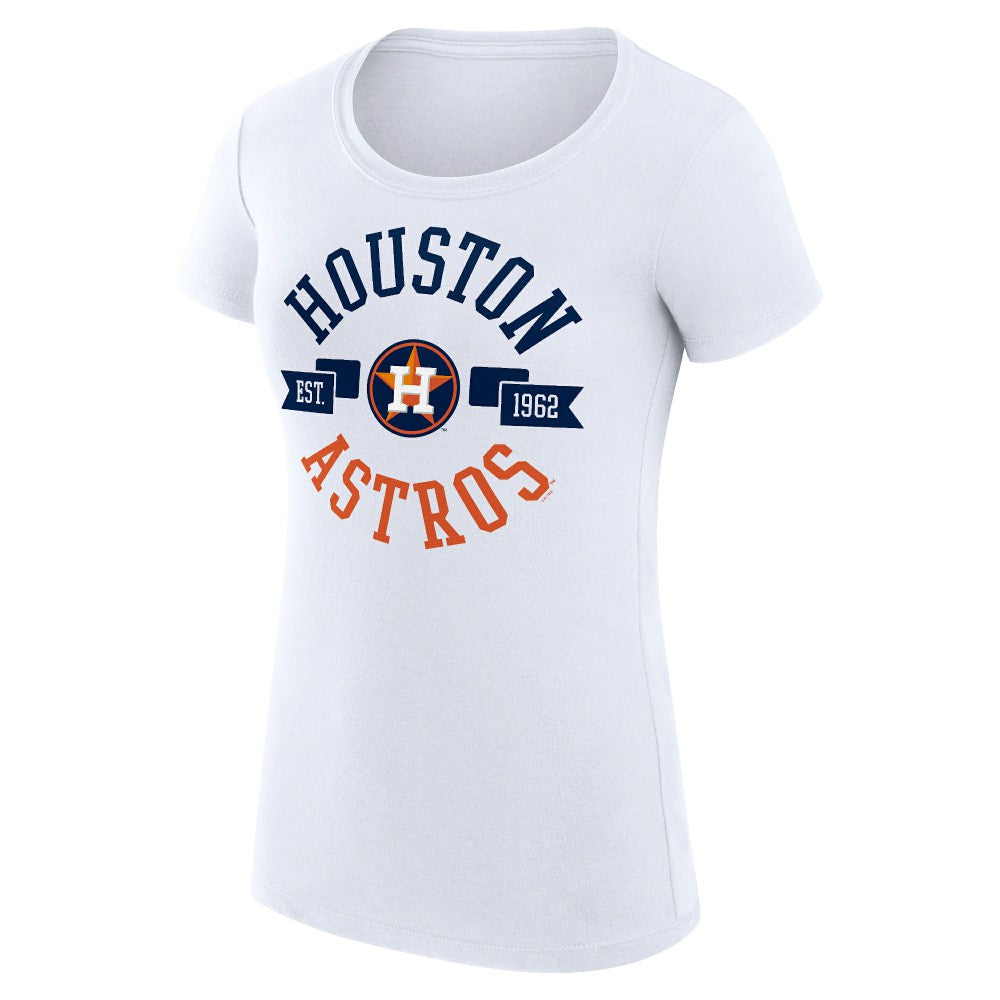 Houston Astros G-III 4Her by Carl Banks Women's Super-Slim Fit Lightweight City Graphic T-Shirt - MLB