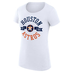 Houston Astros G-III 4Her by Carl Banks Women's Super-Slim Fit Lightweight City Graphic T-Shirt - MLB