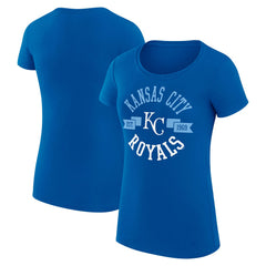 Kansas City Royals G-III 4Her by Carl Banks Women's Super-Slim Fit Lightweight City Graphic T-Shirt - MLB