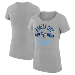 Kansas City Royals G-III 4Her by Carl Banks Women's Super-Slim Fit Lightweight City Graphic T-Shirt - MLB