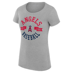 Los Angeles Angels G-III 4Her by Carl Banks Women's Super-Slim Fit Lightweight City Graphic T-Shirt - MLB