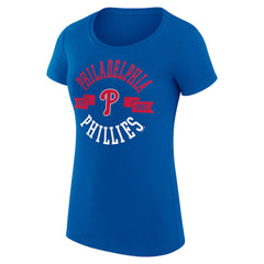 Philadelphia Phillies G-III 4Her by Carl Banks Women's Super-Slim Fit Lightweight City Graphic T-Shirt - MLB