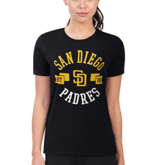 San Diego Padres G-III 4Her by Carl Banks Women's Super-Slim Fit Lightweight City Graphic T-Shirt - MLB