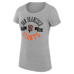 San Francisco Giants G-III 4Her by Carl Banks Women's Super-Slim Fit Lightweight City Graphic T-Shirt - MLB
