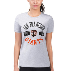San Francisco Giants G-III 4Her by Carl Banks Women's Super-Slim Fit Lightweight City Graphic T-Shirt - MLB