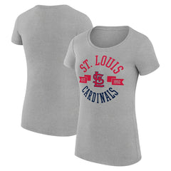 St. Louis Cardinals G-III 4Her by Carl Banks Women's Super-Slim Fit Lightweight City Graphic T-Shirt - MLB