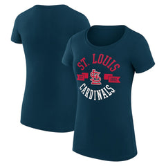 St. Louis Cardinals G-III 4Her by Carl Banks Women's Super-Slim Fit Lightweight City Graphic T-Shirt - MLB