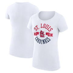 St. Louis Cardinals G-III 4Her by Carl Banks Women's Super-Slim Fit Lightweight City Graphic T-Shirt - MLB
