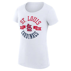 St. Louis Cardinals G-III 4Her by Carl Banks Women's Super-Slim Fit Lightweight City Graphic T-Shirt - MLB