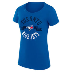 Toronto Blue Jays G-III 4Her by Carl Banks Women's Super-Slim Fit Lightweight City Graphic T-Shirt - MLB